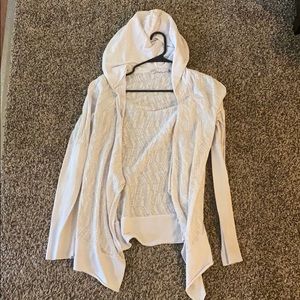 Prana Hooded Lightweight Summer Cardigan Shawl